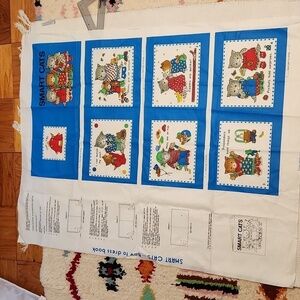 Vintage 90's Smart Cats Story book panel How to dress book.